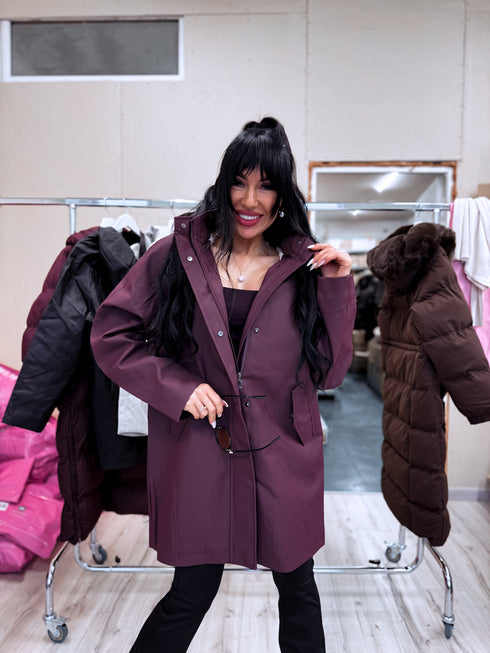 Raincoat "RAINY" FC7637 - BORDEAUX